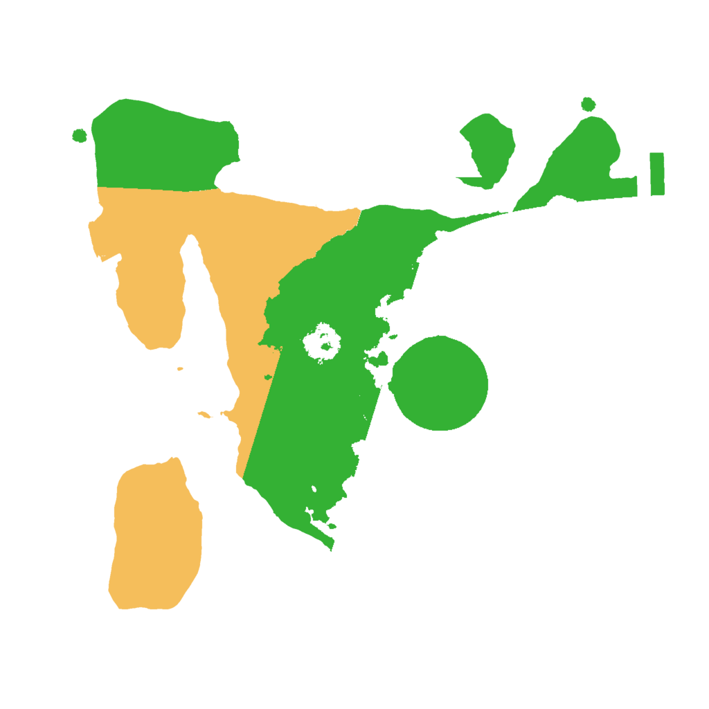 Biome Rust Map: Procedural Map, Size: 2000, Seed: 67385