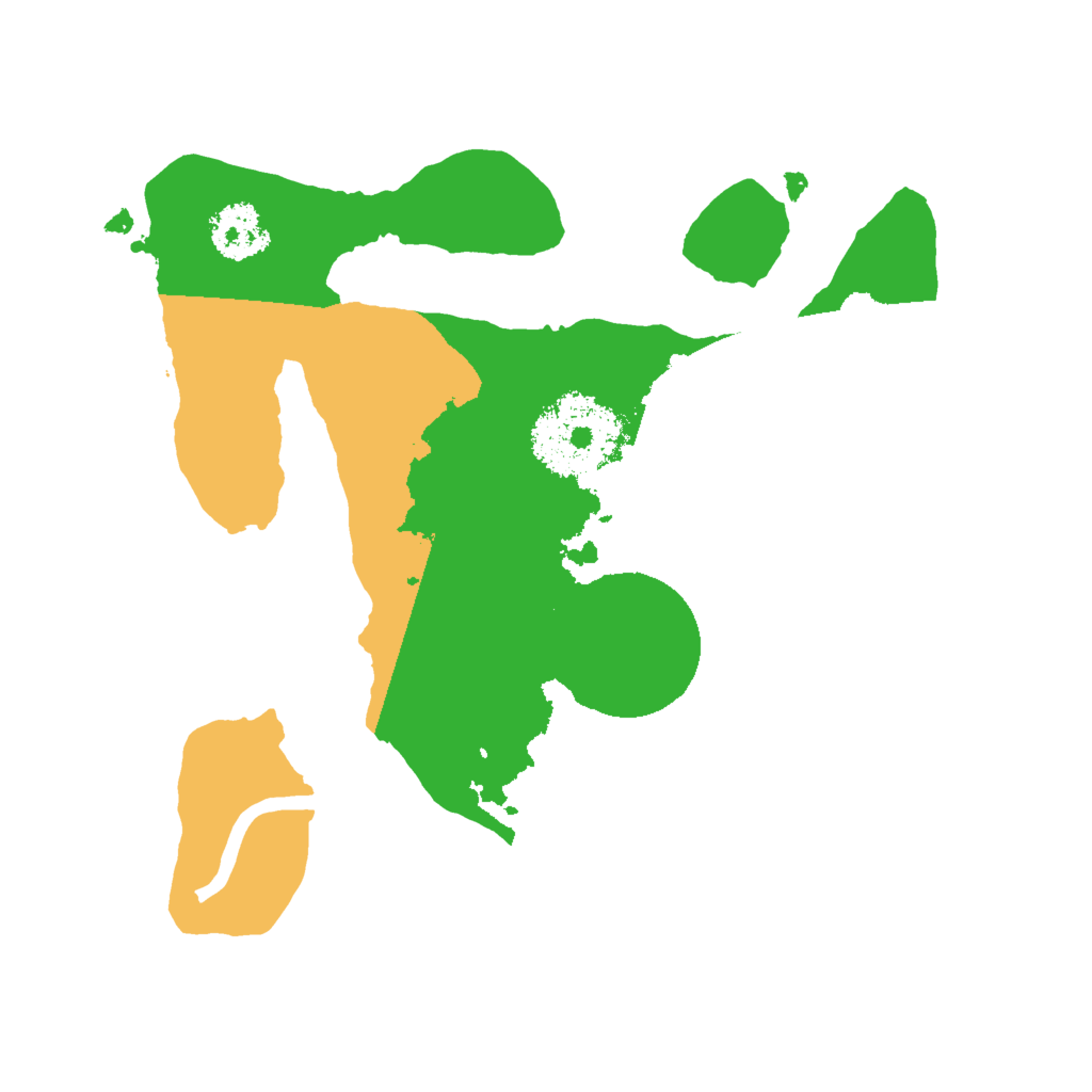 Biome Rust Map: Procedural Map, Size: 2000, Seed: 67385