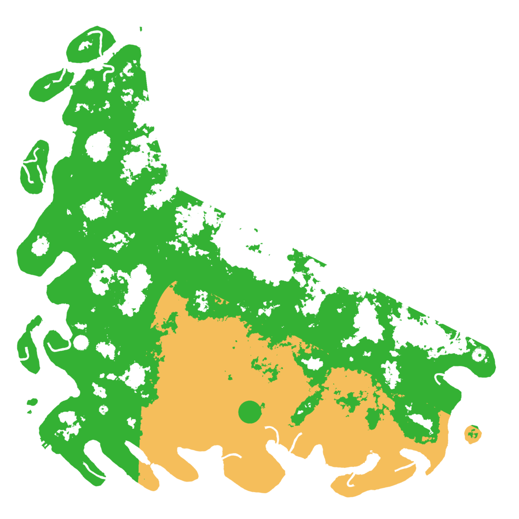 Biome Rust Map: Procedural Map, Size: 6000, Seed: 978617