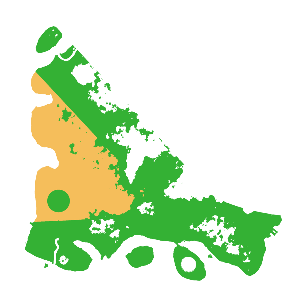 Biome Rust Map: Procedural Map, Size: 3550, Seed: 694981