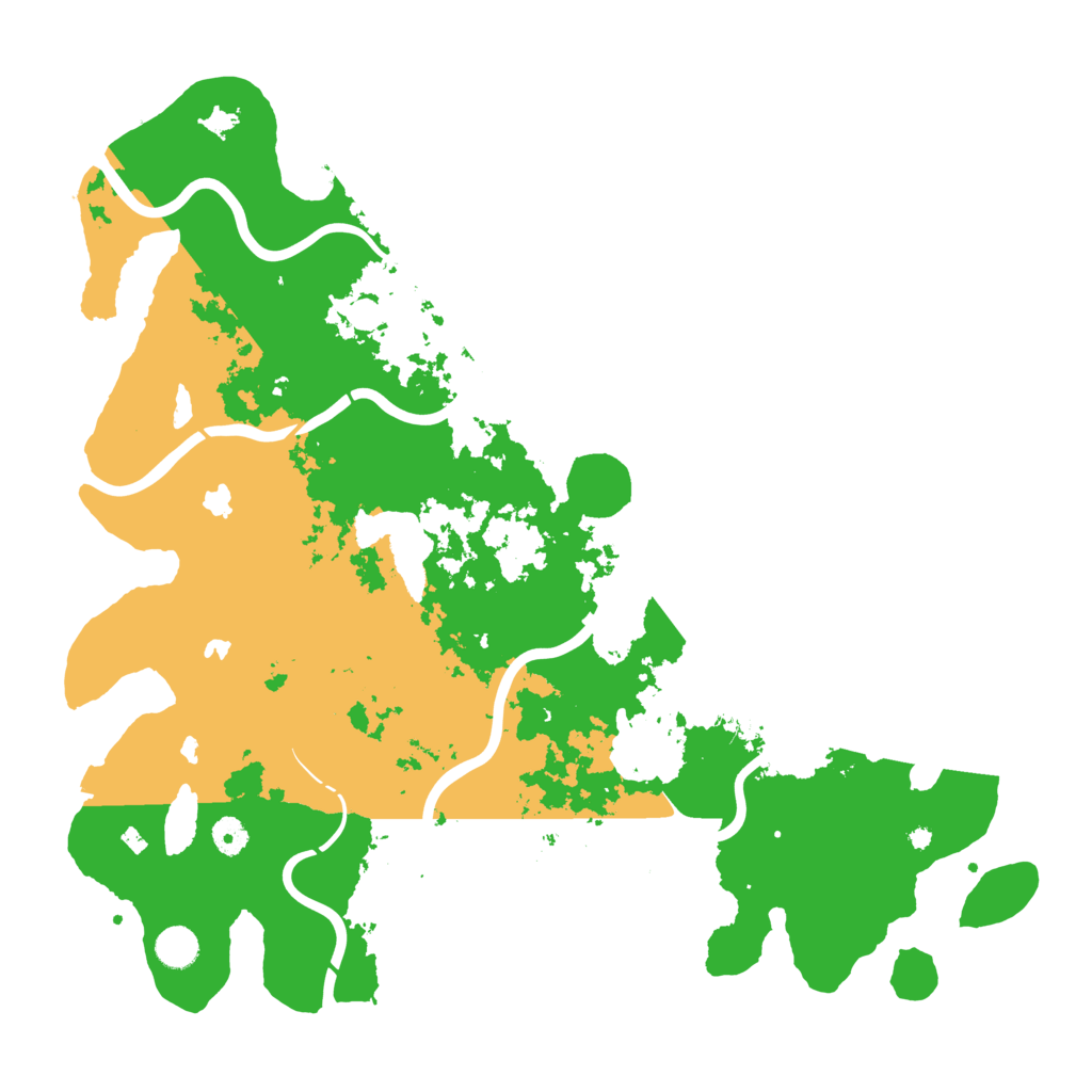 Biome Rust Map: Procedural Map, Size: 4500, Seed: 1536282