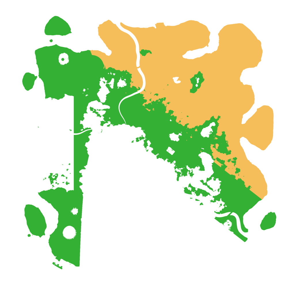 Biome Rust Map: Procedural Map, Size: 4000, Seed: 69856269