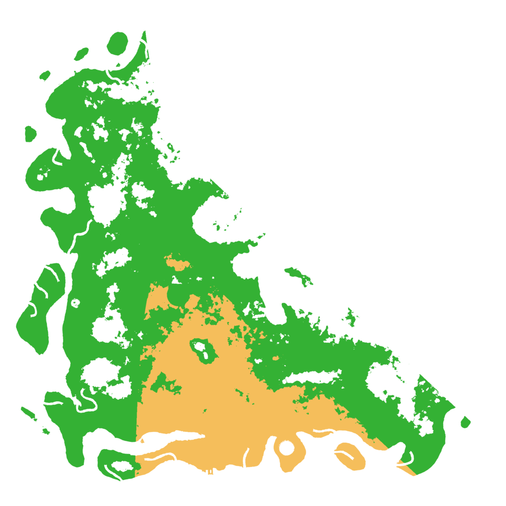 Biome Rust Map: Procedural Map, Size: 6000, Seed: 914940