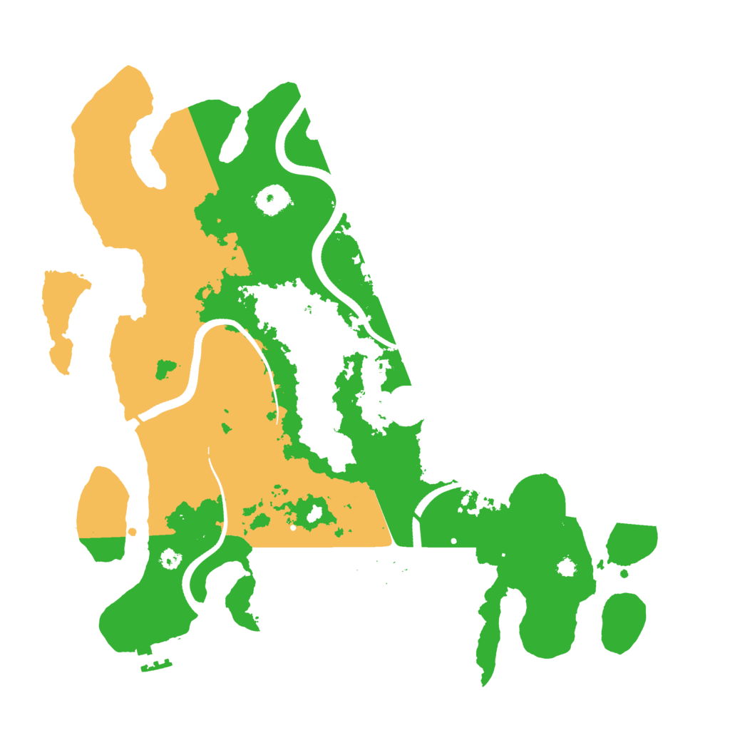 Biome Rust Map: Procedural Map, Size: 3550, Seed: 344198