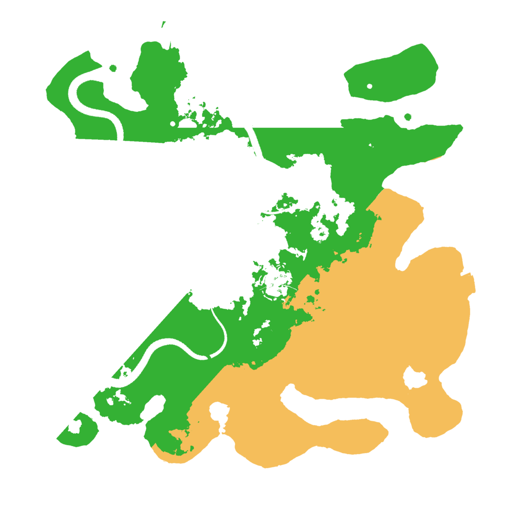 Biome Rust Map: Procedural Map, Size: 2900, Seed: 1234567