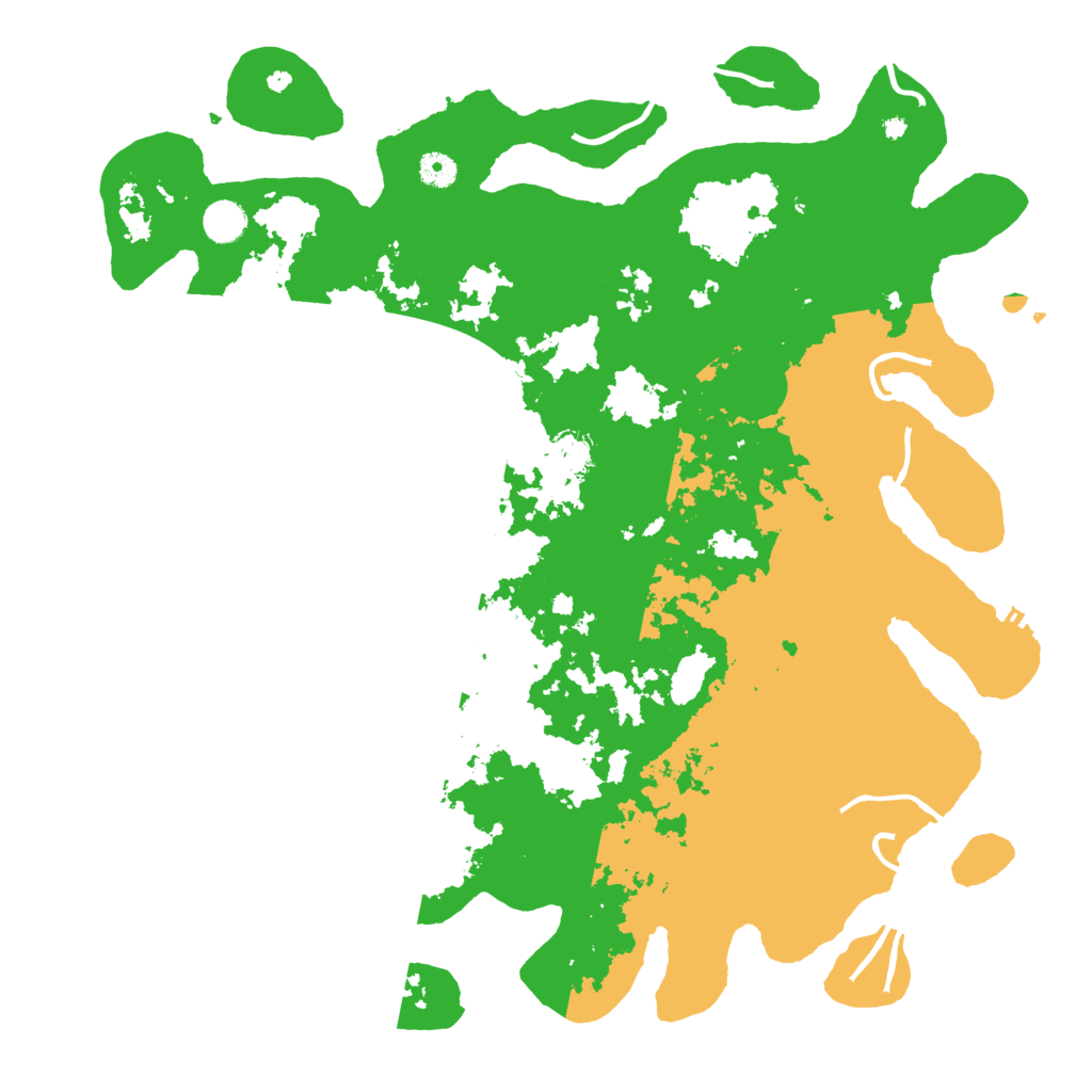 Biome Rust Map: Procedural Map, Size: 4500, Seed: 2849592