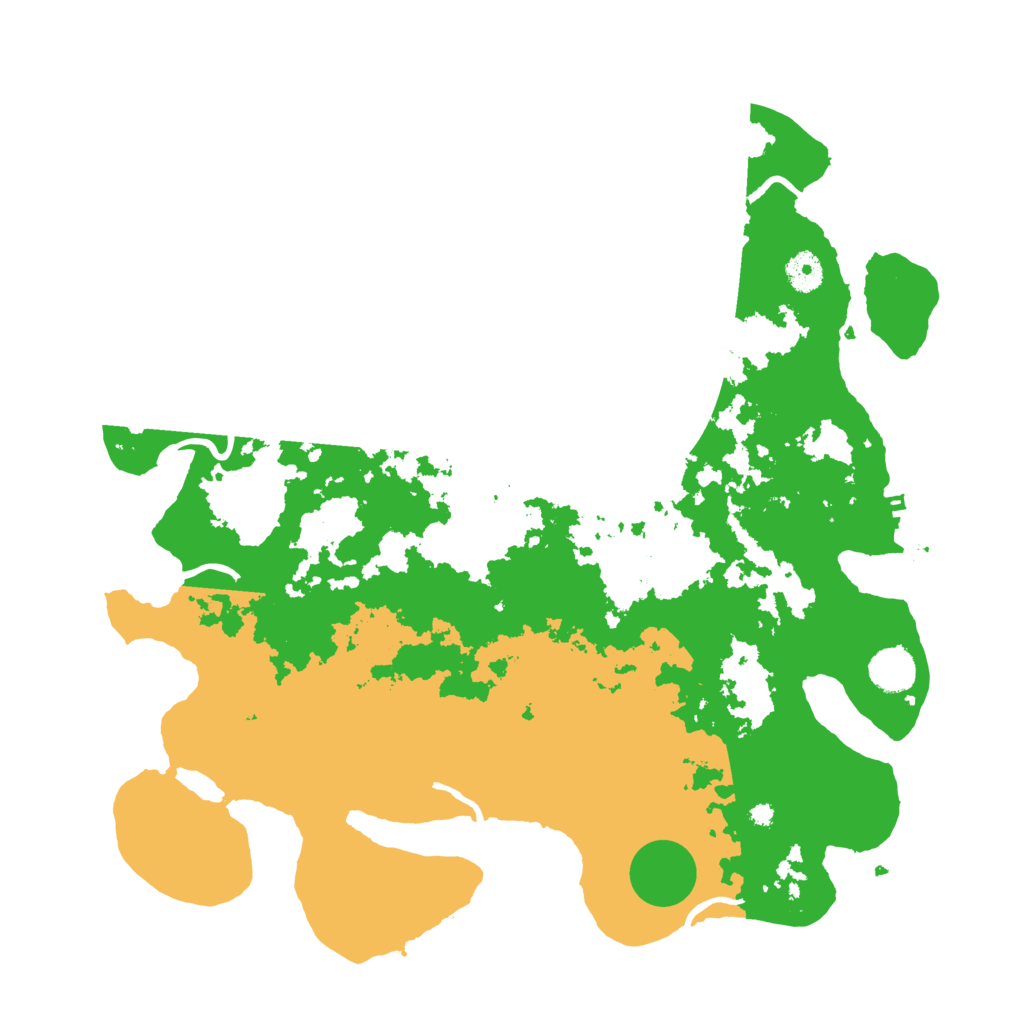 Biome Rust Map: Procedural Map, Size: 4050, Seed: 1892796860