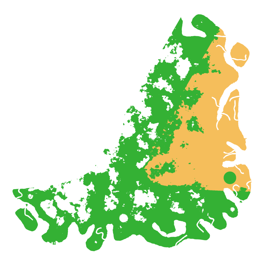 Biome Rust Map: Procedural Map, Size: 5500, Seed: 1003849026