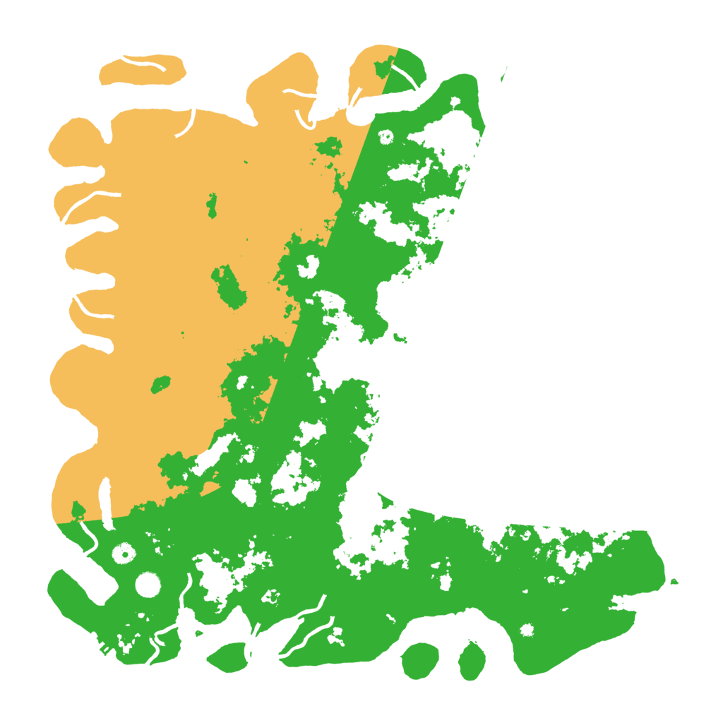 Biome Rust Map: Procedural Map, Size: 5000, Seed: 2483616