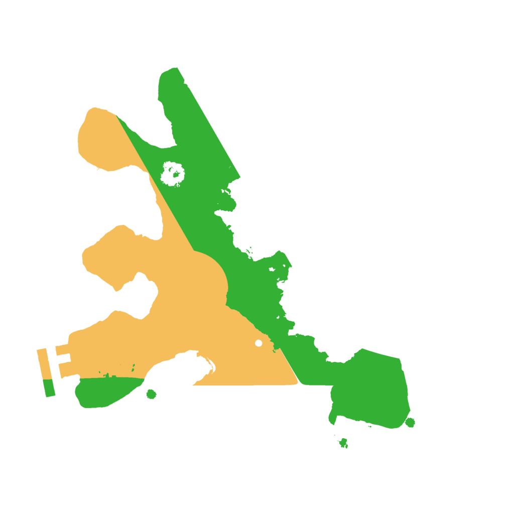 Biome Rust Map: Procedural Map, Size: 2150, Seed: 123