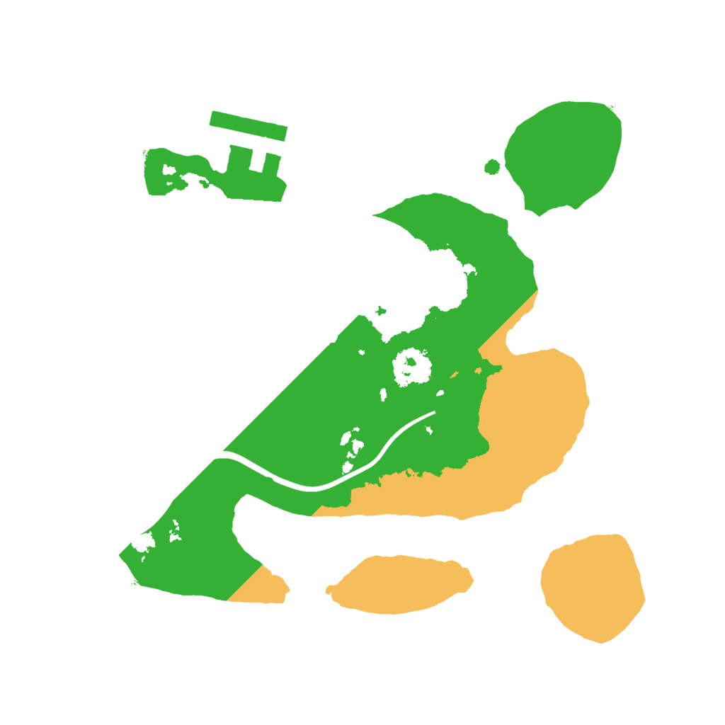 Biome Rust Map: Procedural Map, Size: 1900, Seed: 50293