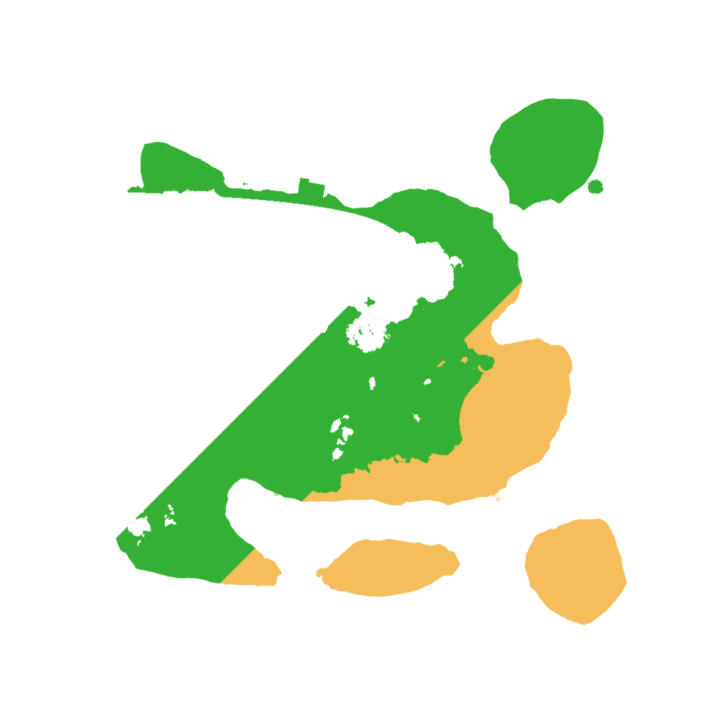 Biome Rust Map: Procedural Map, Size: 1900, Seed: 50293