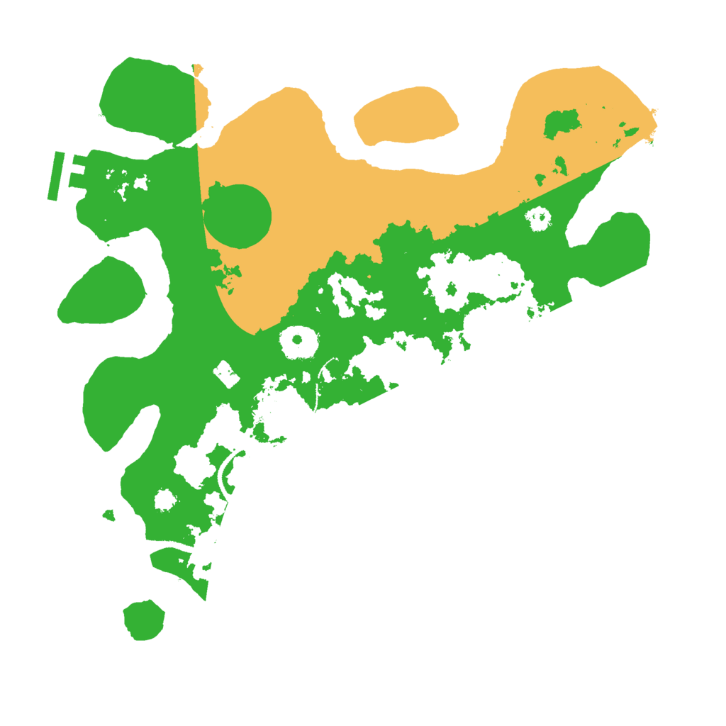 Biome Rust Map: Procedural Map, Size: 3000, Seed: 215573291