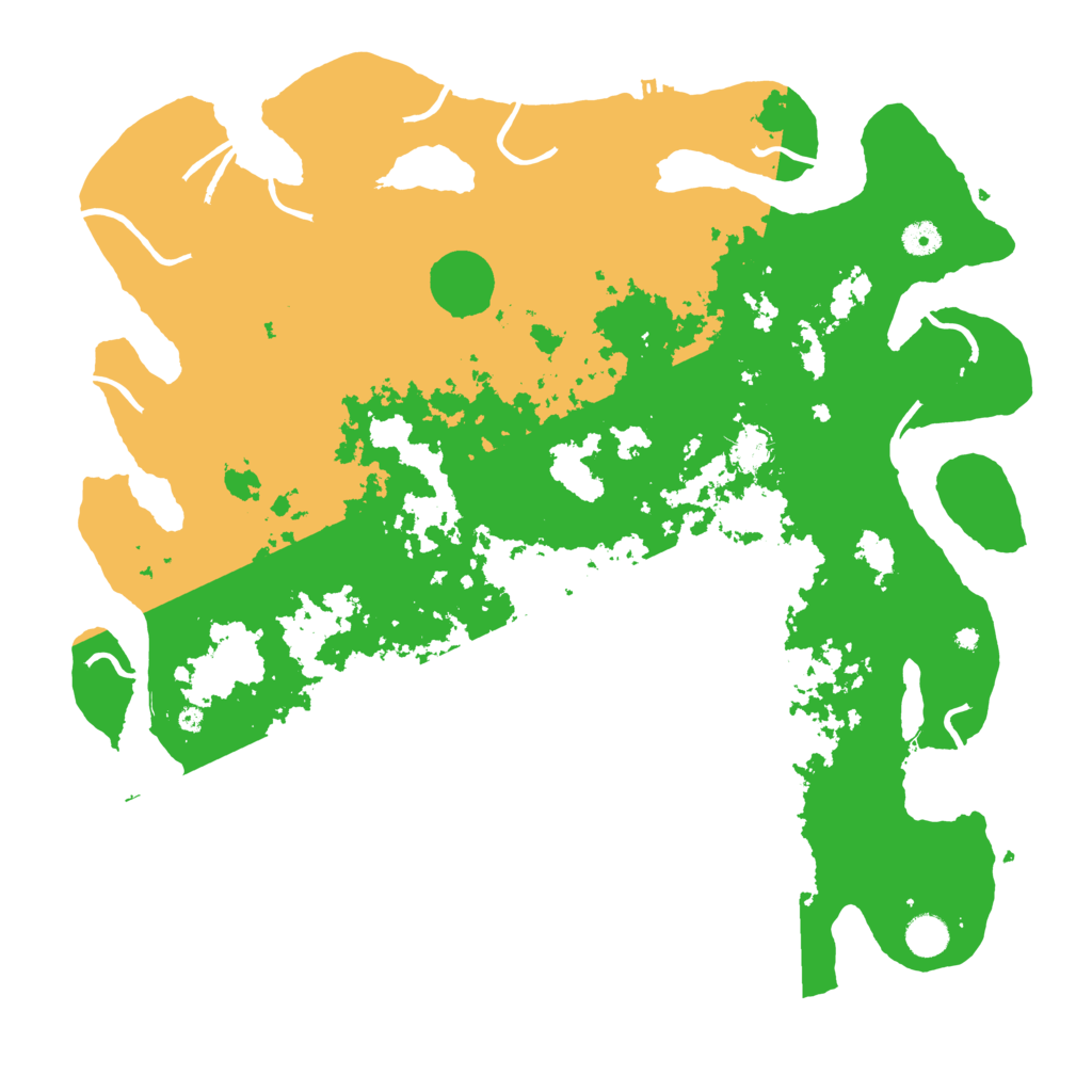 Biome Rust Map: Procedural Map, Size: 4500, Seed: 3795930