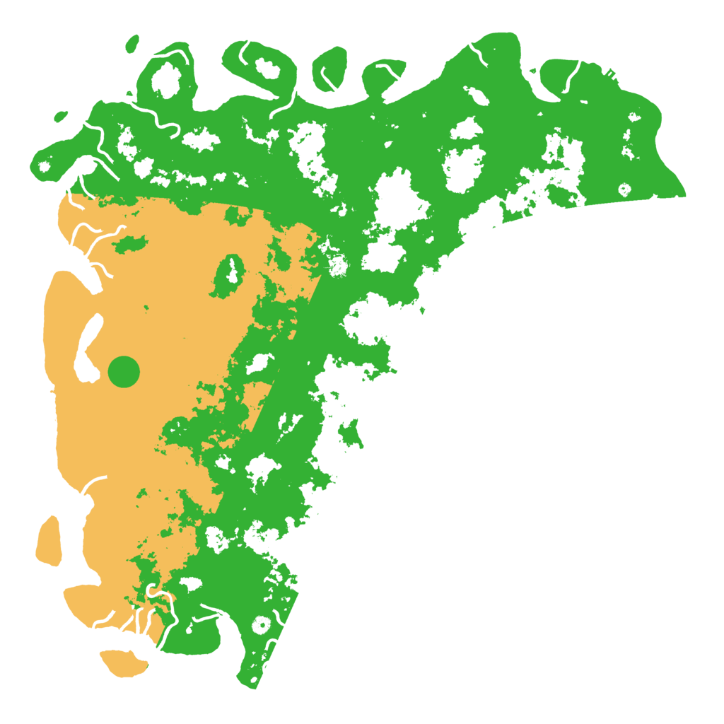 Biome Rust Map: Procedural Map, Size: 6000, Seed: 505063