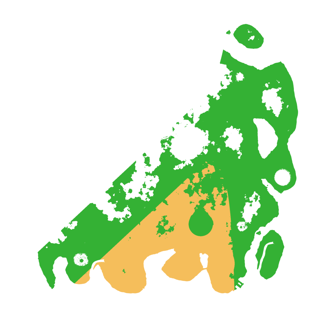 Biome Rust Map: Procedural Map, Size: 3500, Seed: 20220417