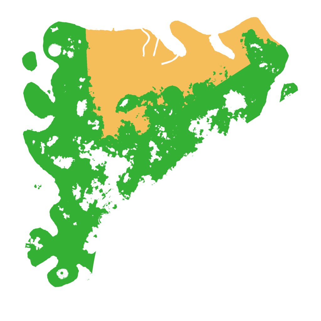 Biome Rust Map: Procedural Map, Size: 4500, Seed: 4677344