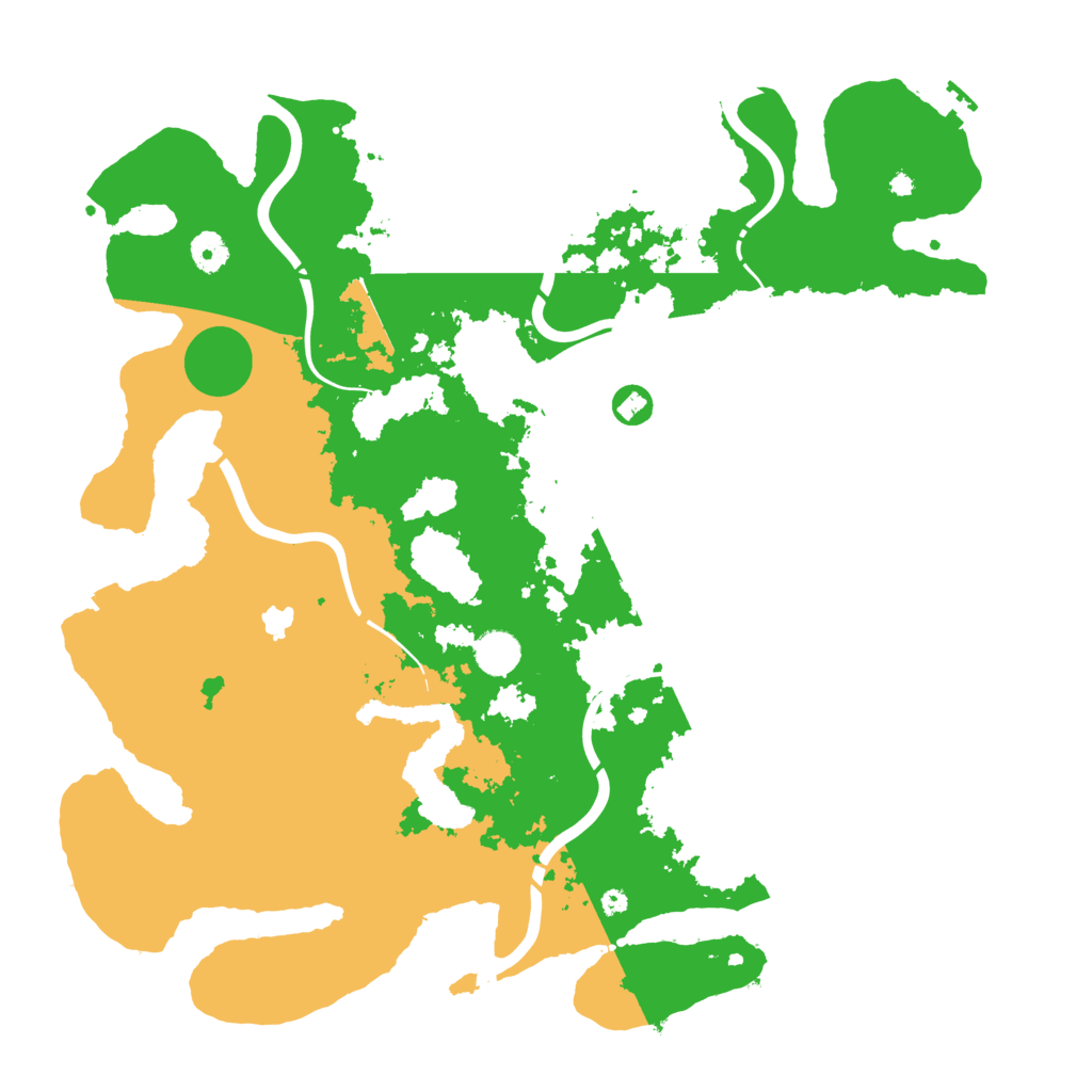 Biome Rust Map: Procedural Map, Size: 4250, Seed: 2041964228