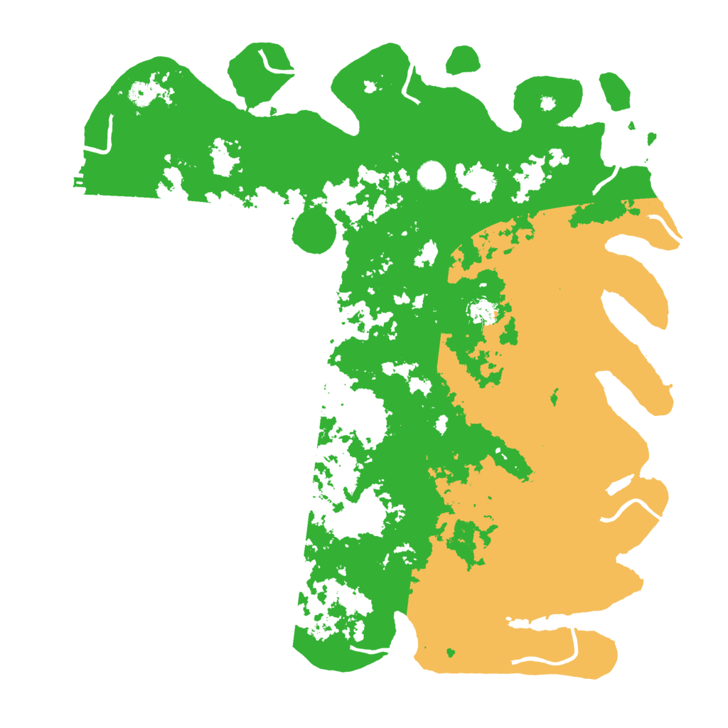 Biome Rust Map: Procedural Map, Size: 4500, Seed: 942014706