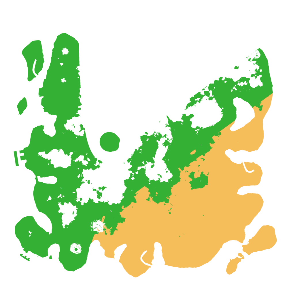 Biome Rust Map: Procedural Map, Size: 4000, Seed: 87346