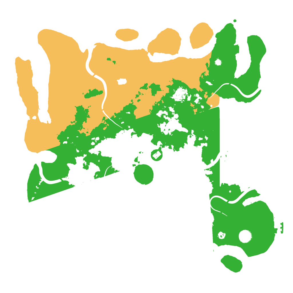 Biome Rust Map: Procedural Map, Size: 4000, Seed: 2000000