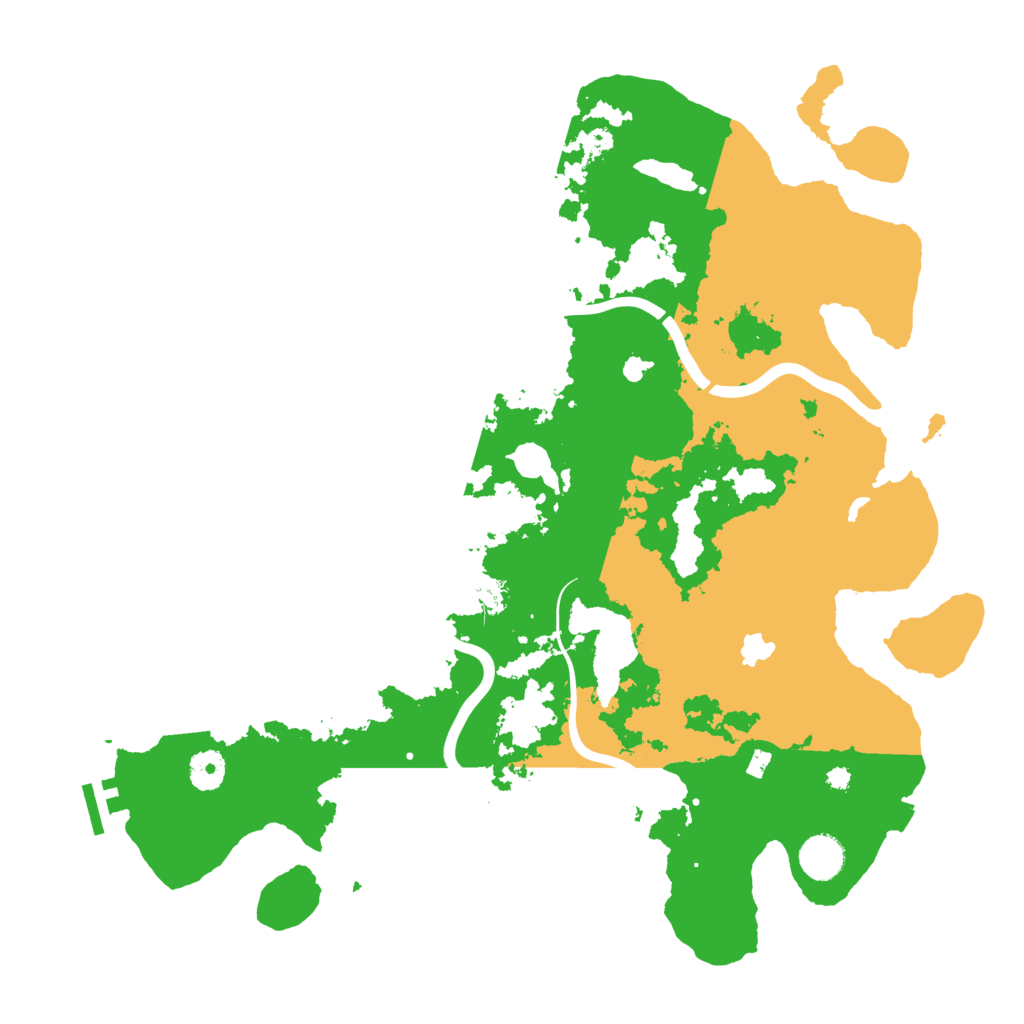 Biome Rust Map: Procedural Map, Size: 4000, Seed: 2070230743