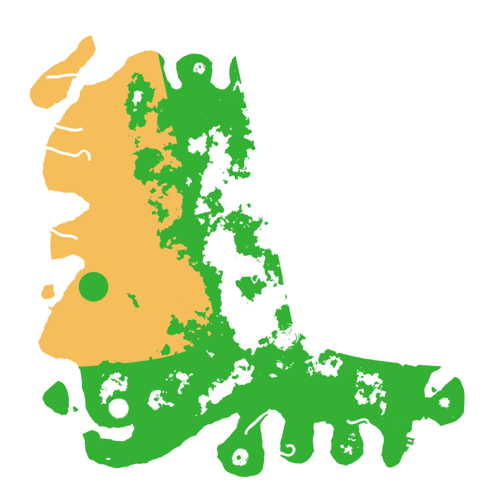 Biome Rust Map: Procedural Map, Size: 4500, Seed: 3230788