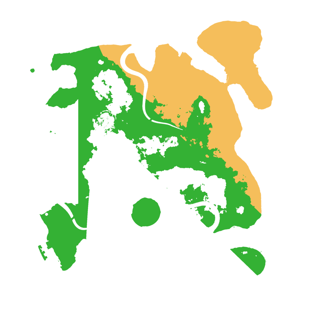 Biome Rust Map: Procedural Map, Size: 3000, Seed: 1649192975