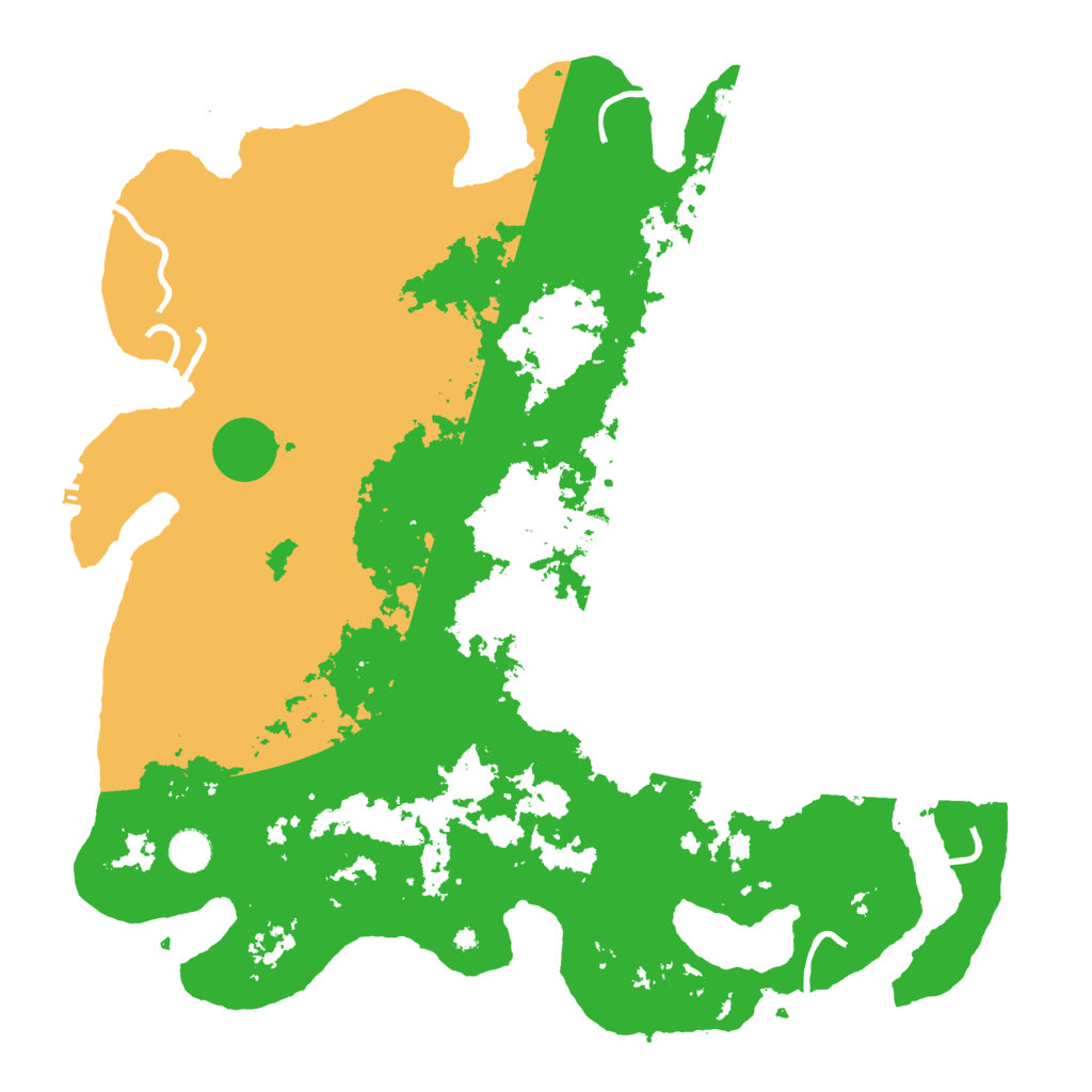 Biome Rust Map: Procedural Map, Size: 4500, Seed: 857899864