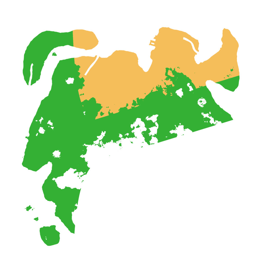 Biome Rust Map: Procedural Map, Size: 3200, Seed: 4694747