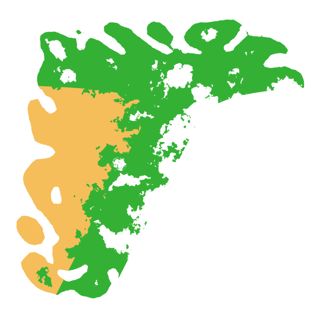 Biome Rust Map: Barren, Size: 4500, Seed: 4462054