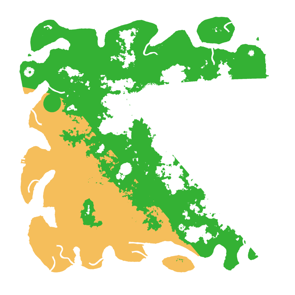 Biome Rust Map: Procedural Map, Size: 4500, Seed: 1139564