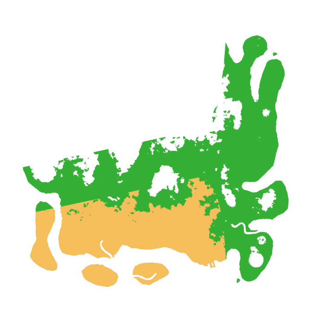 Biome Rust Map: Procedural Map, Size: 3750, Seed: 3984122