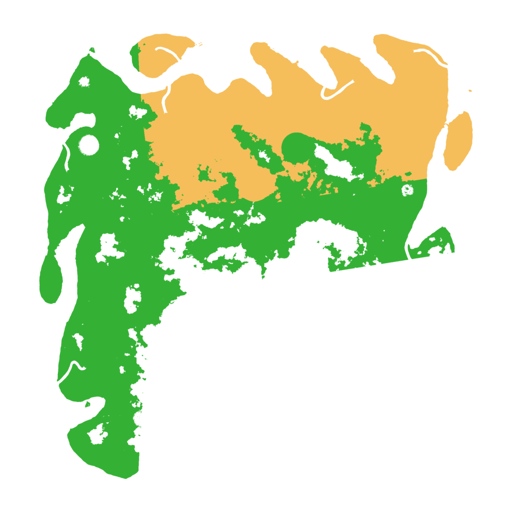 Biome Rust Map: Procedural Map, Size: 4500, Seed: 5442675