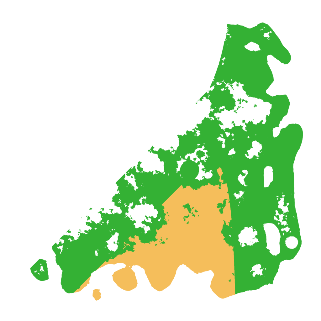 Biome Rust Map: Barren, Size: 4500, Seed: 2577975