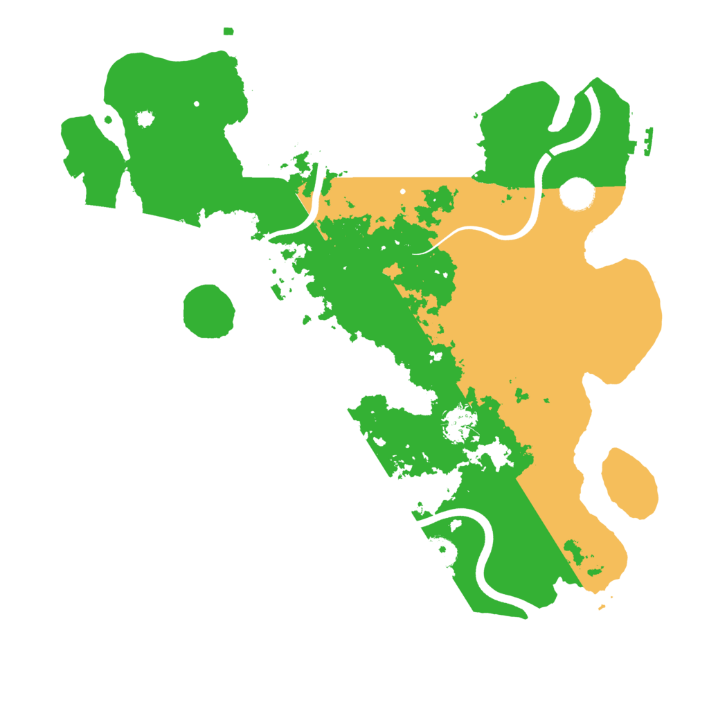 Biome Rust Map: Procedural Map, Size: 3750, Seed: 162206