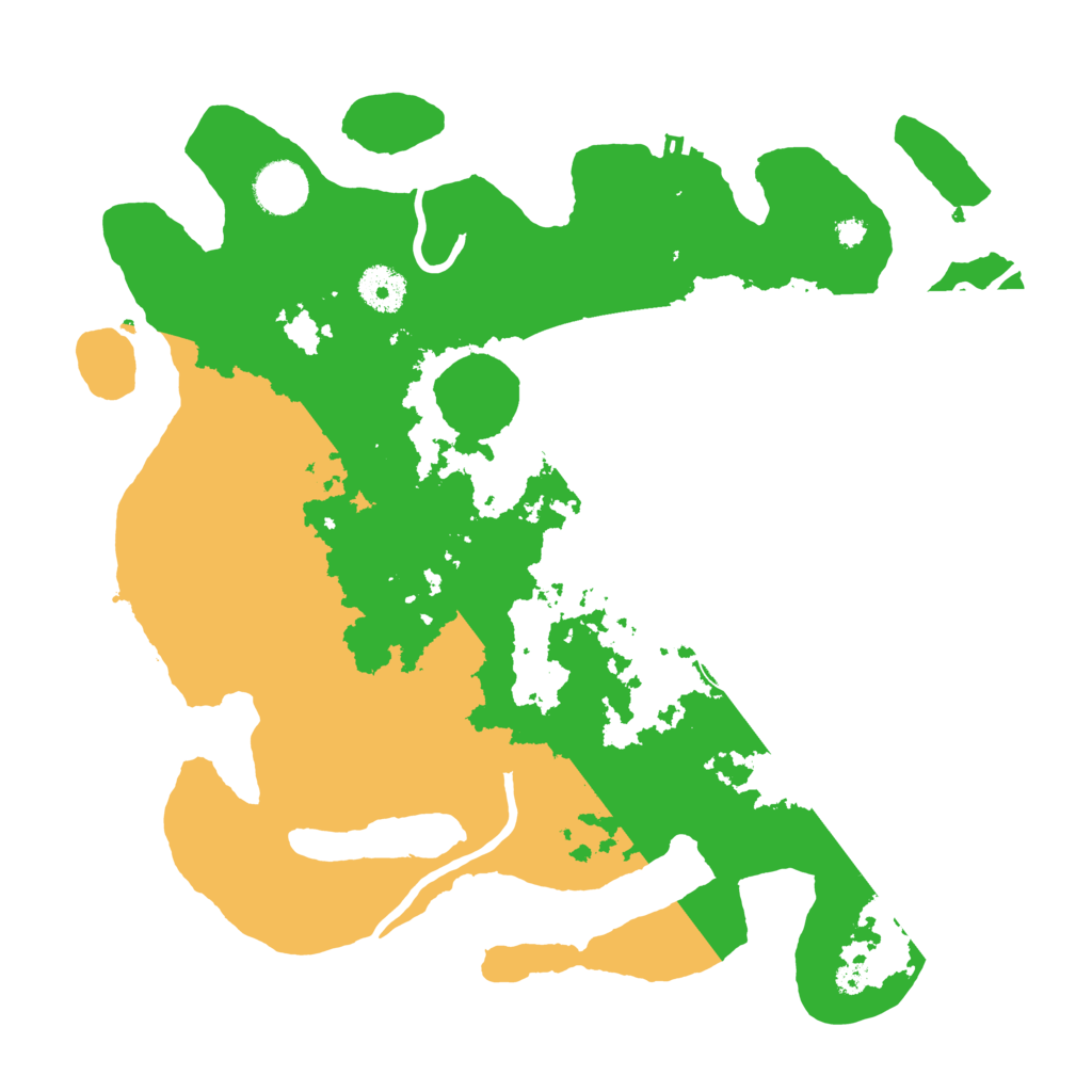 Biome Rust Map: Procedural Map, Size: 3550, Seed: 992766