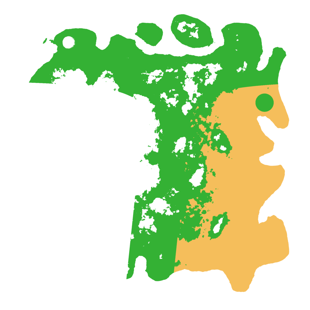 Biome Rust Map: Barren, Size: 4500, Seed: 6448824