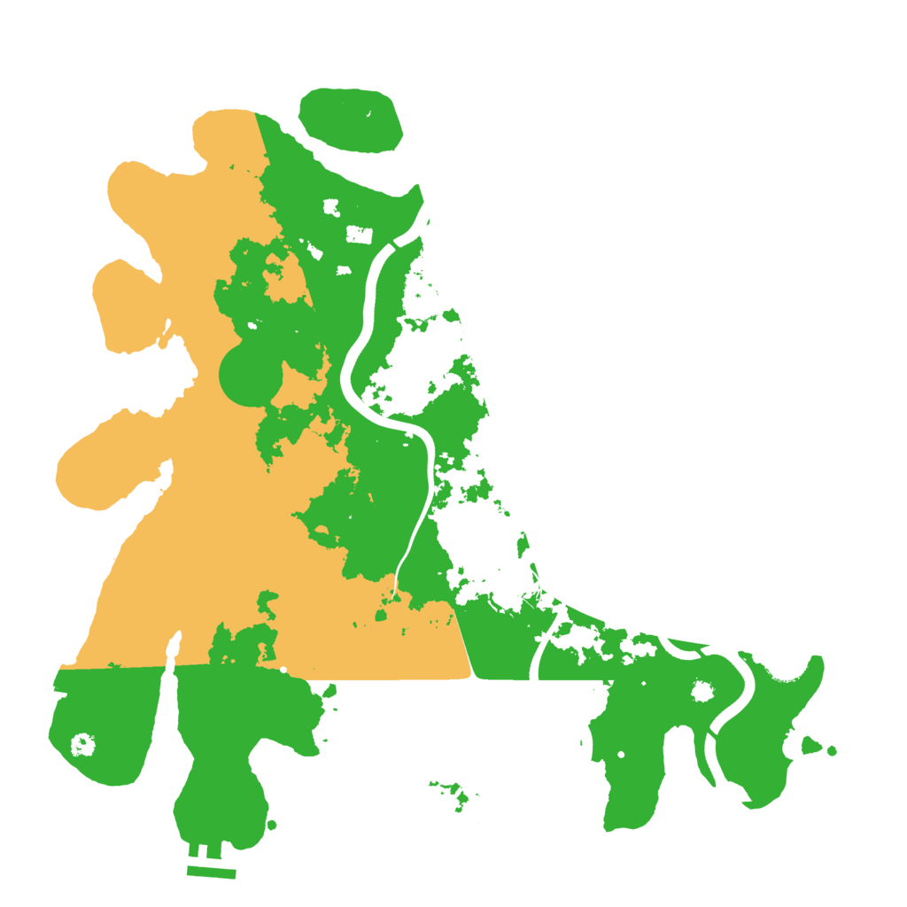 Biome Rust Map: Procedural Map, Size: 3750, Seed: 907931