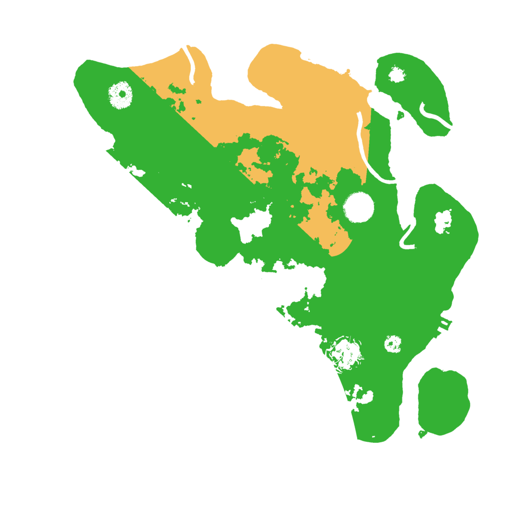 Biome Rust Map: Procedural Map, Size: 3000, Seed: 1477844450