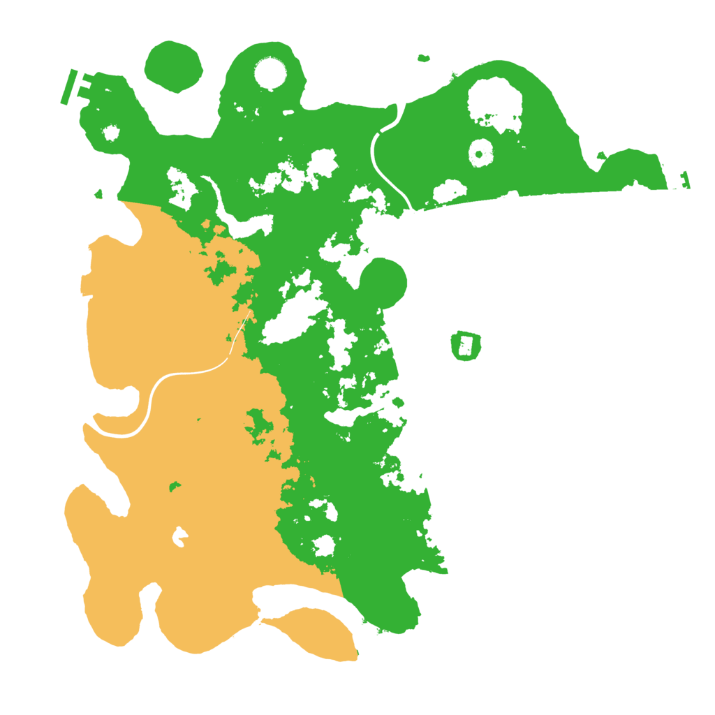 Biome Rust Map: Procedural Map, Size: 4000, Seed: 162066