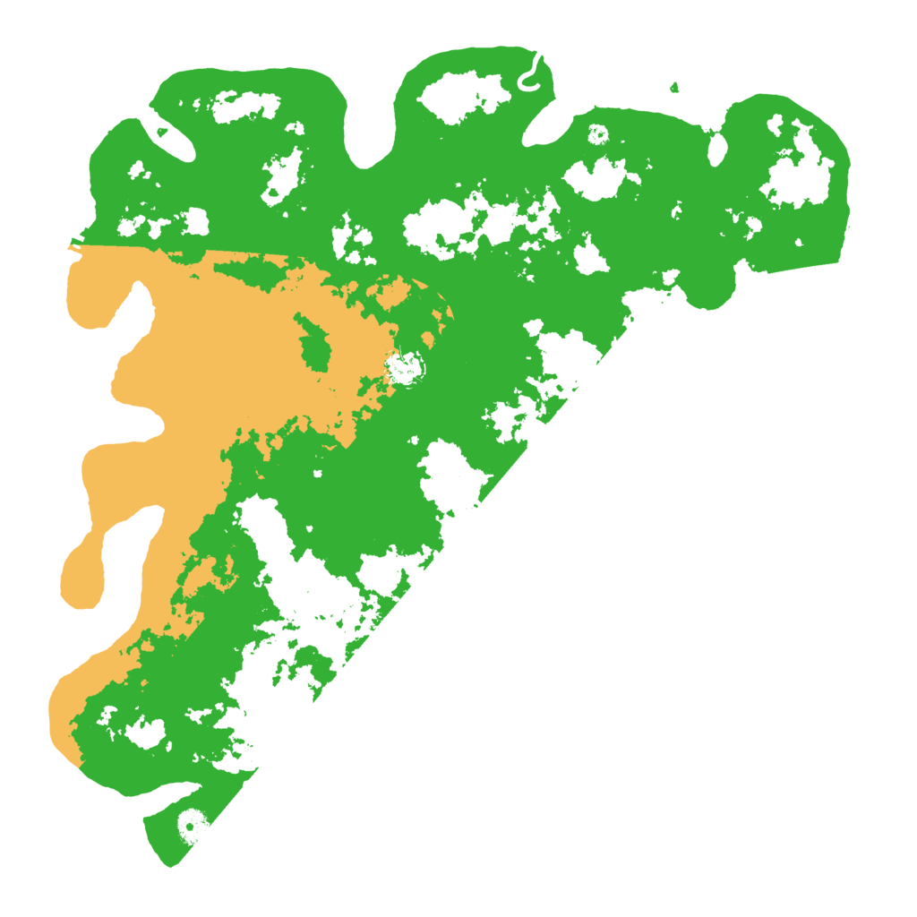 Biome Rust Map: Procedural Map, Size: 4500, Seed: 7896544
