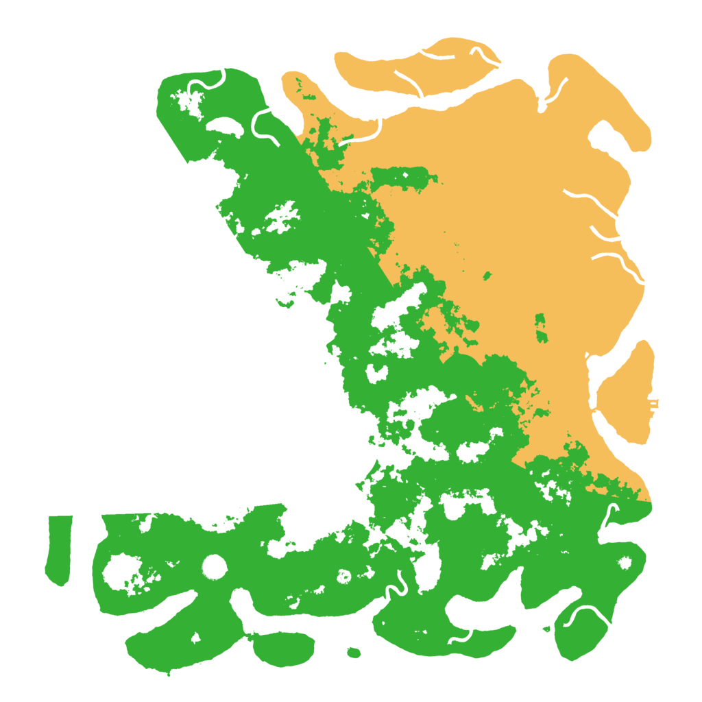 Biome Rust Map: Procedural Map, Size: 5000, Seed: 6365