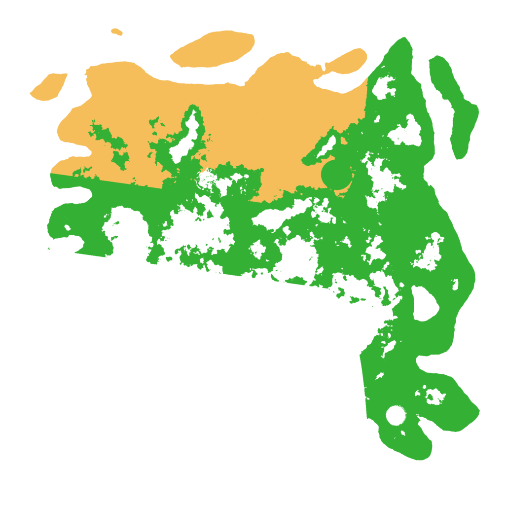 Biome Rust Map: Barren, Size: 4500, Seed: 3430025