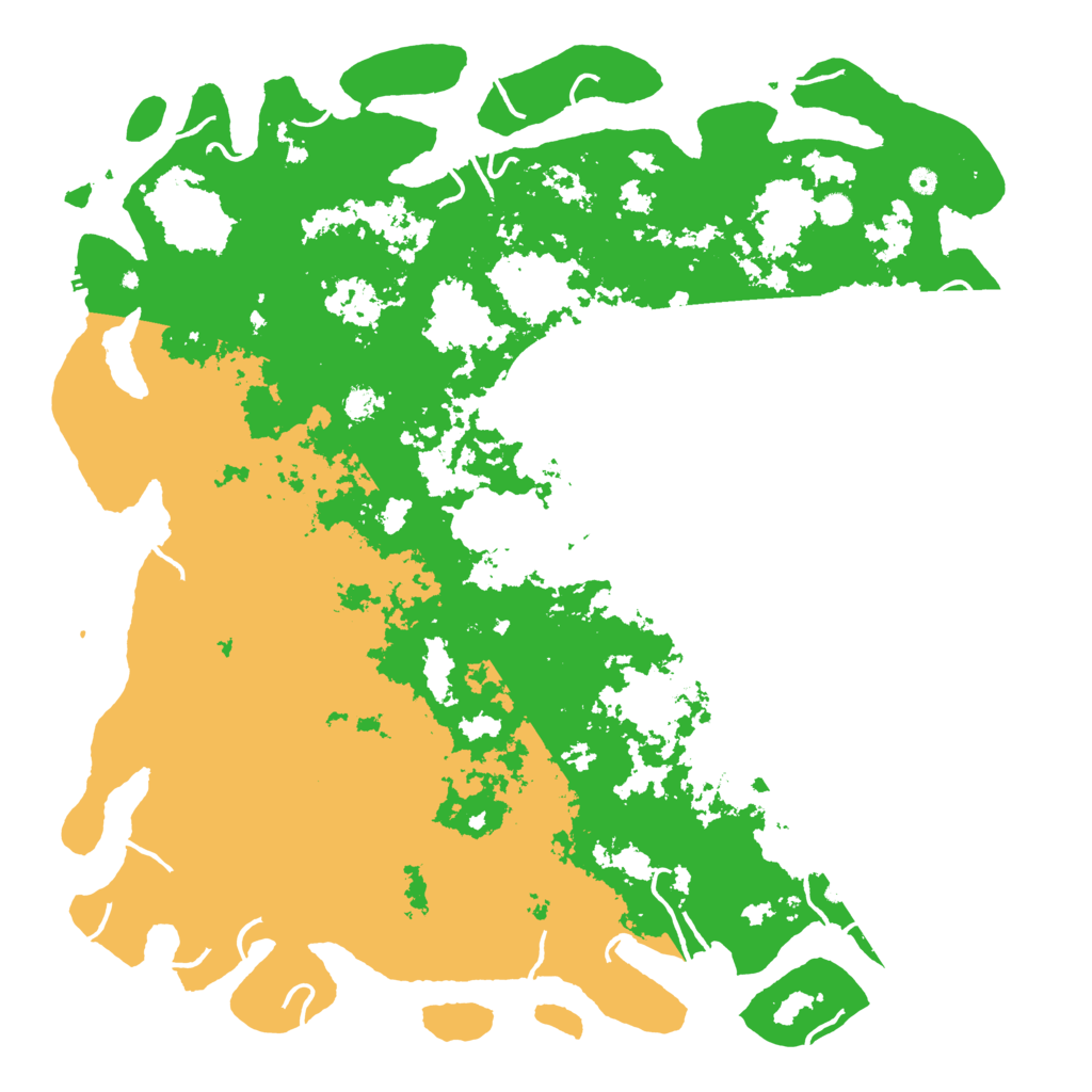 Biome Rust Map: Procedural Map, Size: 6000, Seed: 3569044