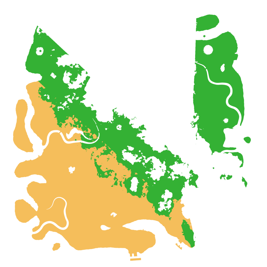 Biome Rust Map: Procedural Map, Size: 5000, Seed: 183549285