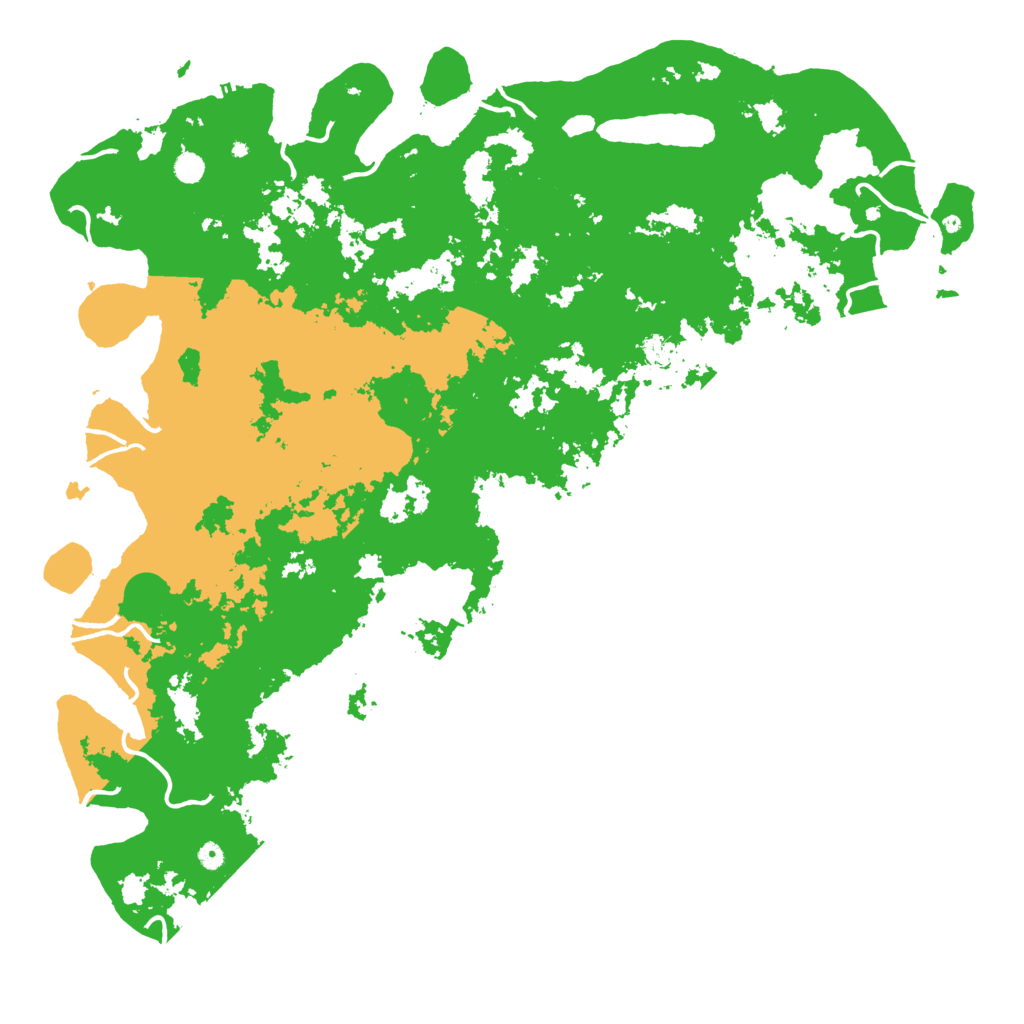 Biome Rust Map: Procedural Map, Size: 6000, Seed: 86773