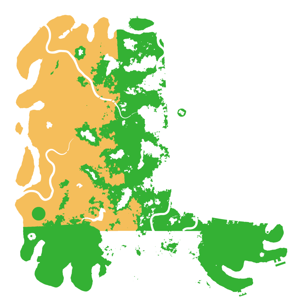 Biome Rust Map: Procedural Map, Size: 6000, Seed: 785948