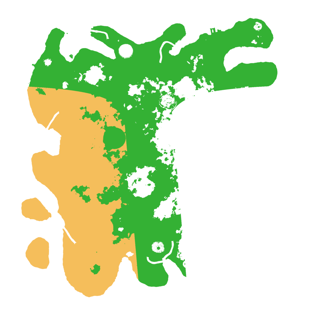 Biome Rust Map: Procedural Map, Size: 4000, Seed: 2007516575