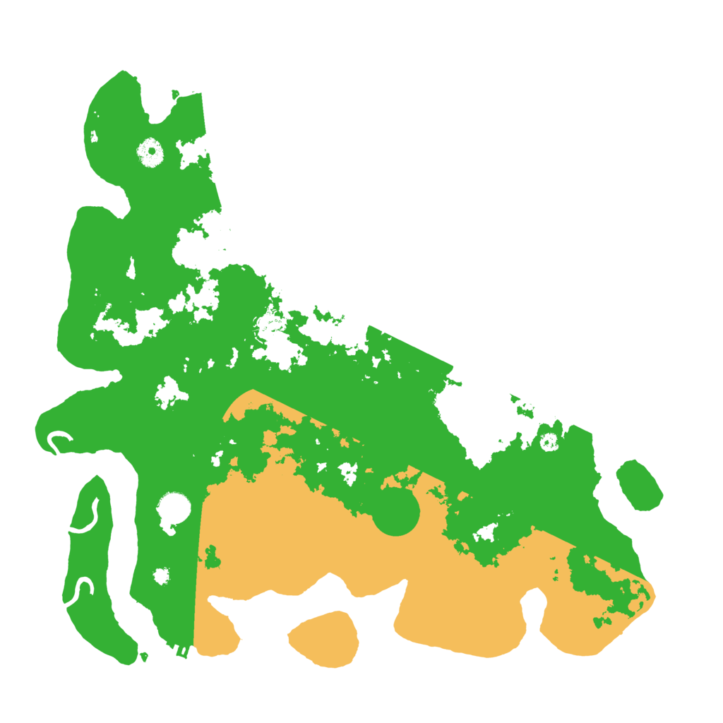 Biome Rust Map: Procedural Map, Size: 4000, Seed: 21494